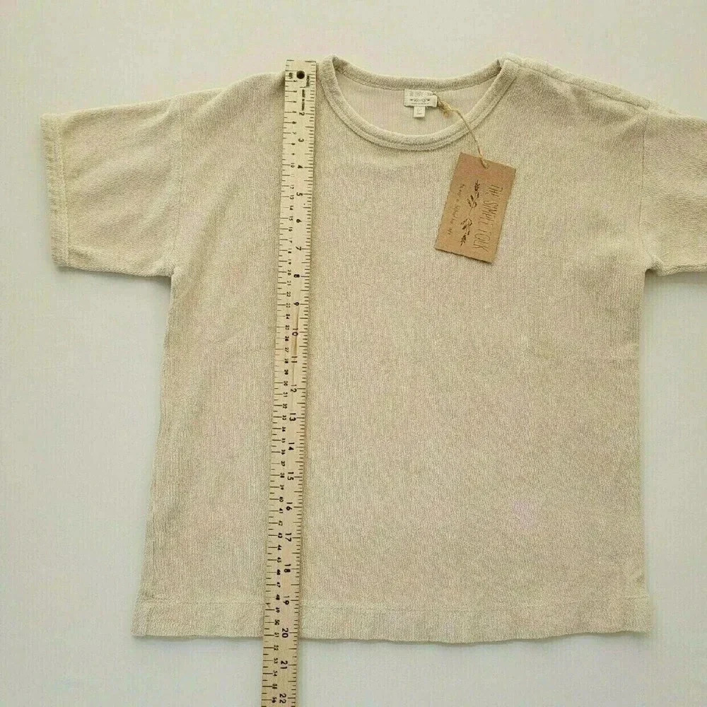 NWT The Simple Folk (8/9) Terry Boxy Tee - Picture 6 of 6